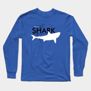 white shark Long Sleeve T-Shirt